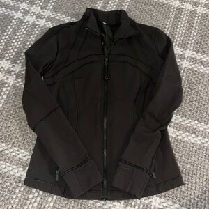 Olive green lululemon zip up